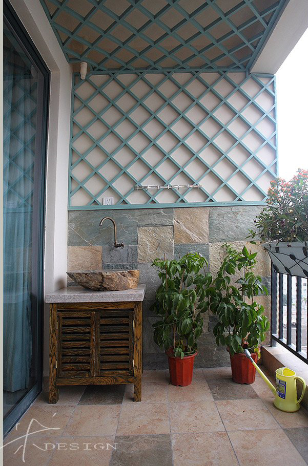 二居 阳台图片来自四川岚庭装饰工程有限公司在清新的现代质感中式风两居的分享