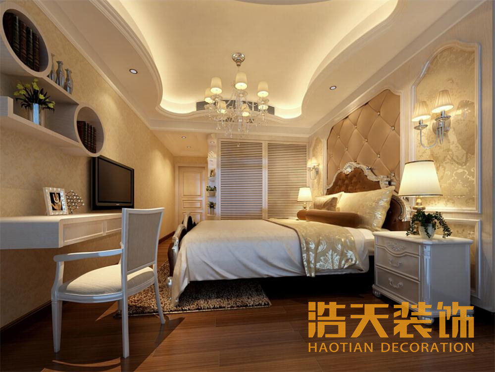 卧室图片来自深圳市浩天装饰在公园大地~刘先生的分享