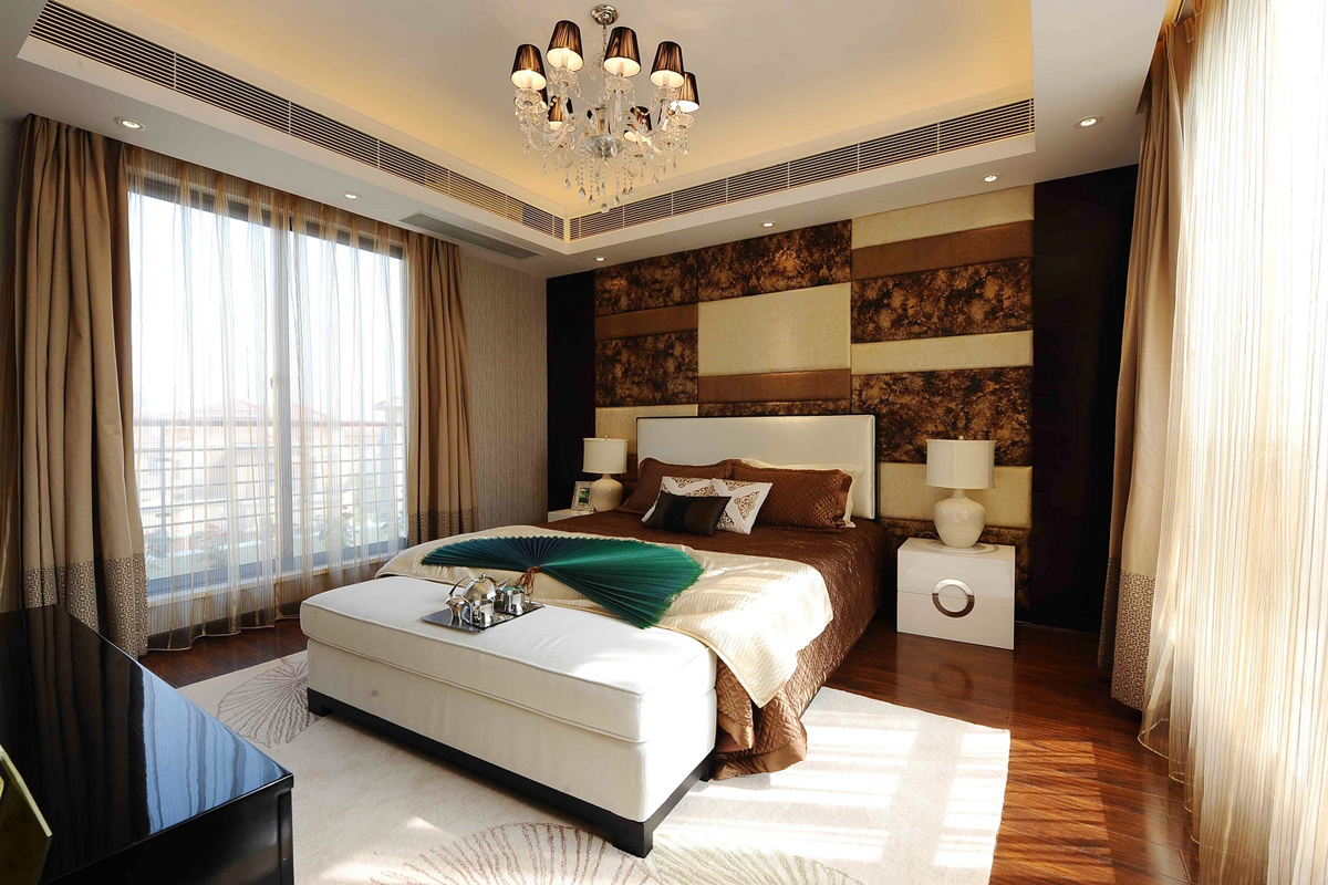简约 别墅装修 软装配饰 方案设计 二手房 卧室图片来自北京别墅装修-紫禁尚品在世茂维拉中式风格装修设计的分享