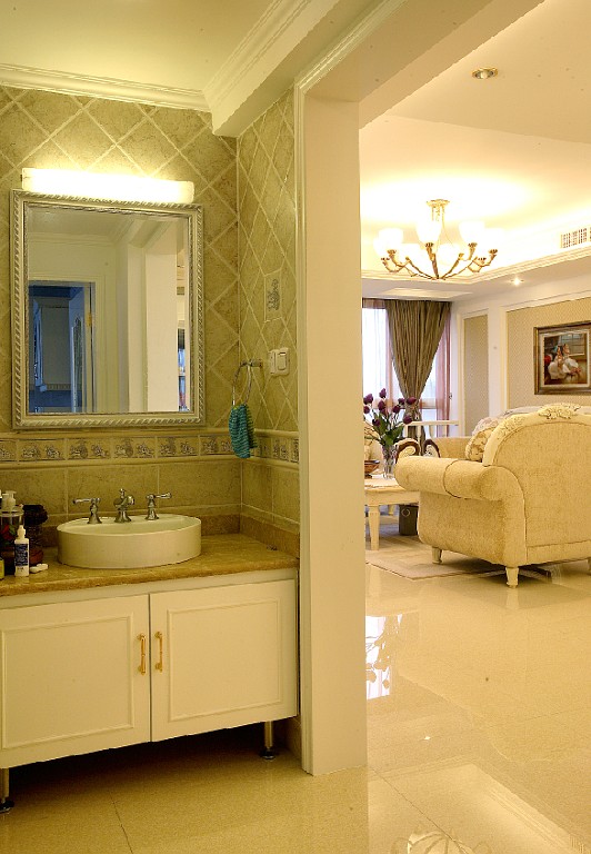 法式 三居 卫生间图片来自赵修杰在作为欧式古典风格中的代表的分享