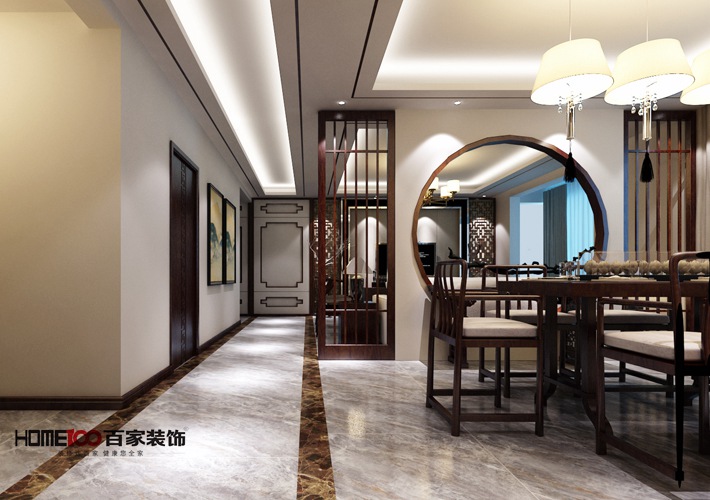 中式 客厅 三居 收纳 白领 小资 其他图片来自百家装饰杨乐乐在惠民馨苑的分享