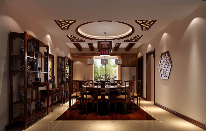 中式 装修 环保 健康 文化 餐厅图片来自元洲装饰设计师在传承文化的分享