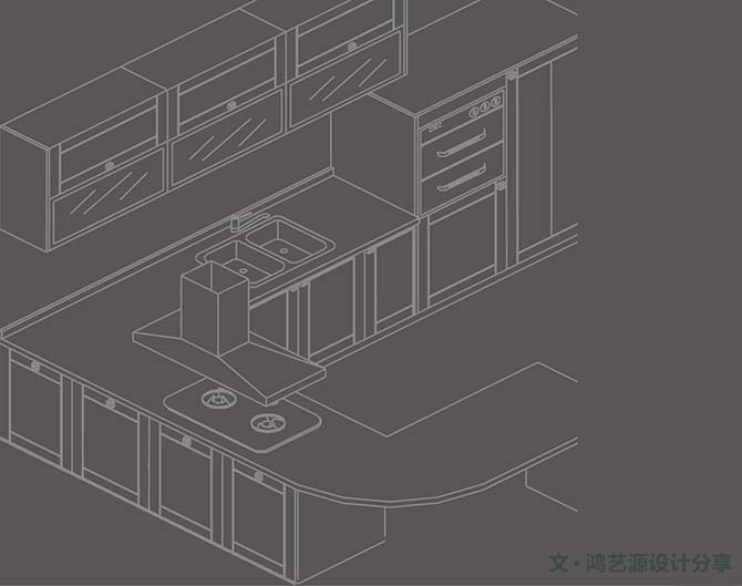 厨房设计 室内设计 软装设计 鸿艺源设计图片来自郑鸿在厨房设计：一切以功能为先的分享