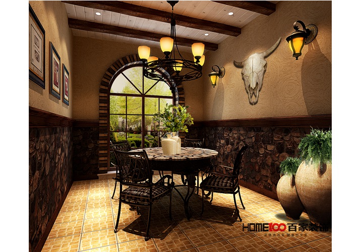 美式 大户型 白领 80后 小资 餐厅图片来自百家装饰杨乐乐在恒大绿洲 260平美式的分享