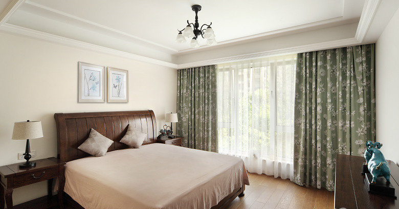 卧室图片来自家装大管家在淡雅舒适 169平现代主义清爽4居的分享