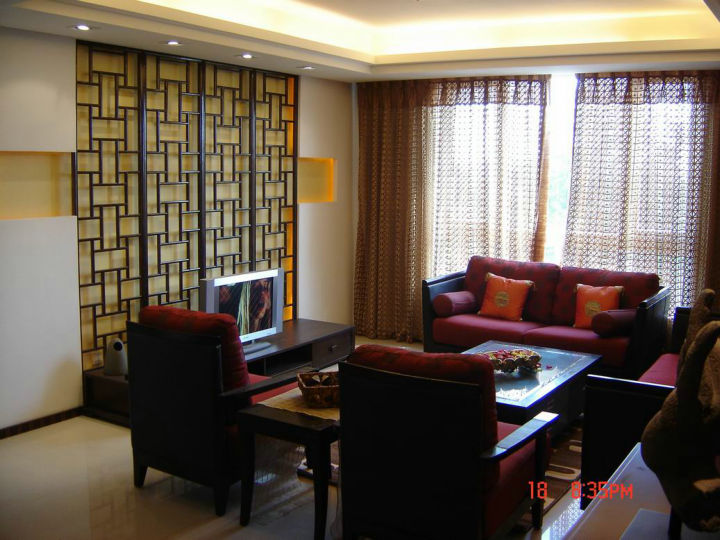 恒大雅苑 120平米 现代中式 三室 客厅图片来自cdxblzs在恒大雅苑 120平米 现代中式 三室的分享