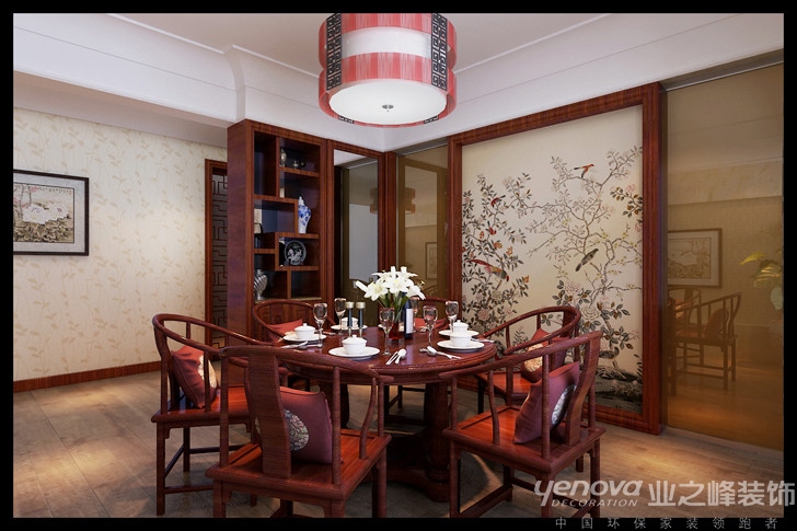 餐厅图片来自太原业之峰诺华装饰杨丽茹在中式情节的分享