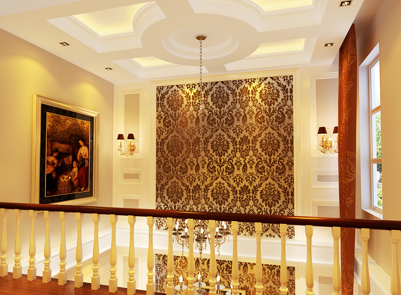 简约 欧式 复式 客厅图片来自实创装饰上海公司在280平复式欧式风格装修设计的分享
