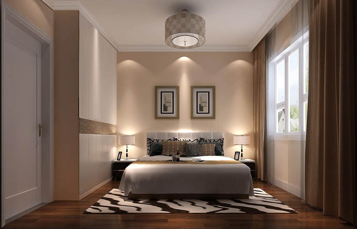卧室图片来自高度国际装饰宋增会在8哩岛 ---极简主义的分享