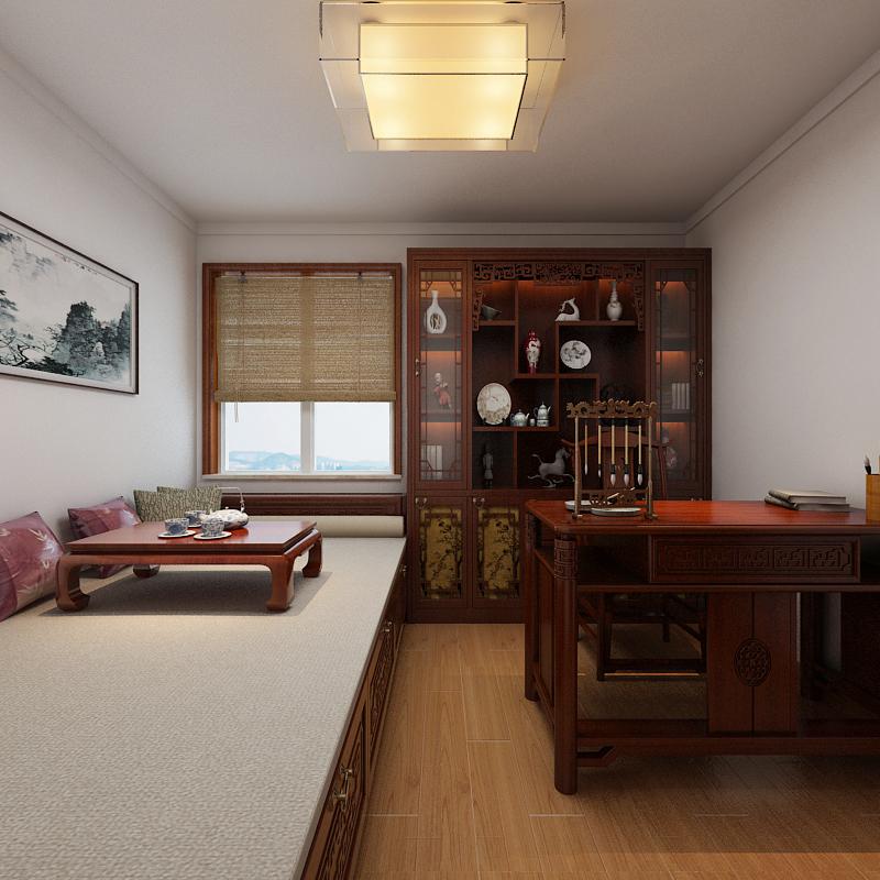 二居 中式 80后 卧室图片来自乐豪斯装饰张洪博在美源于自然的分享