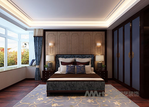 卧室图片来自Myart--多多在新中式盛邦大都会的分享