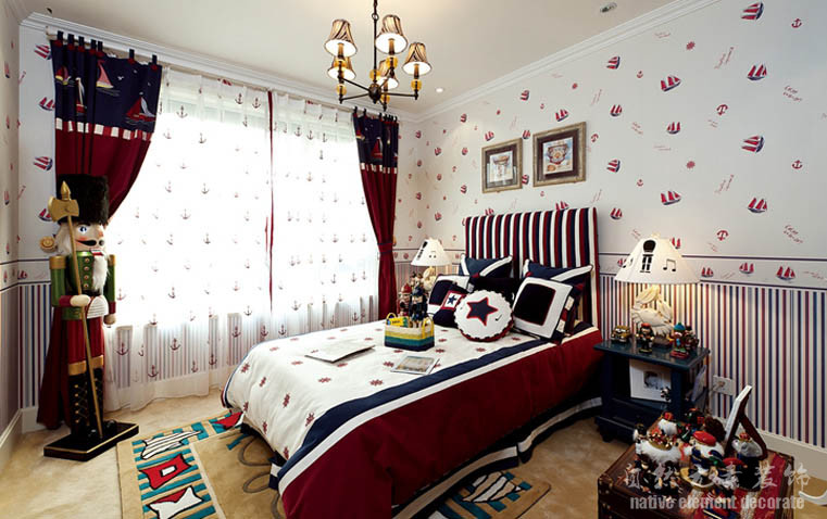 卧室图片来自自然元素装饰在缤纷世界花园地中海装修案例的分享