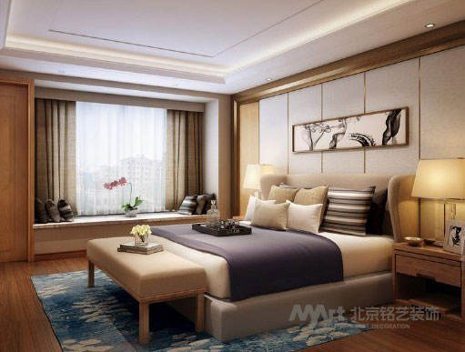 卧室图片来自北京铭艺-Myart-大飞在现代简约- 都市新节奏的分享