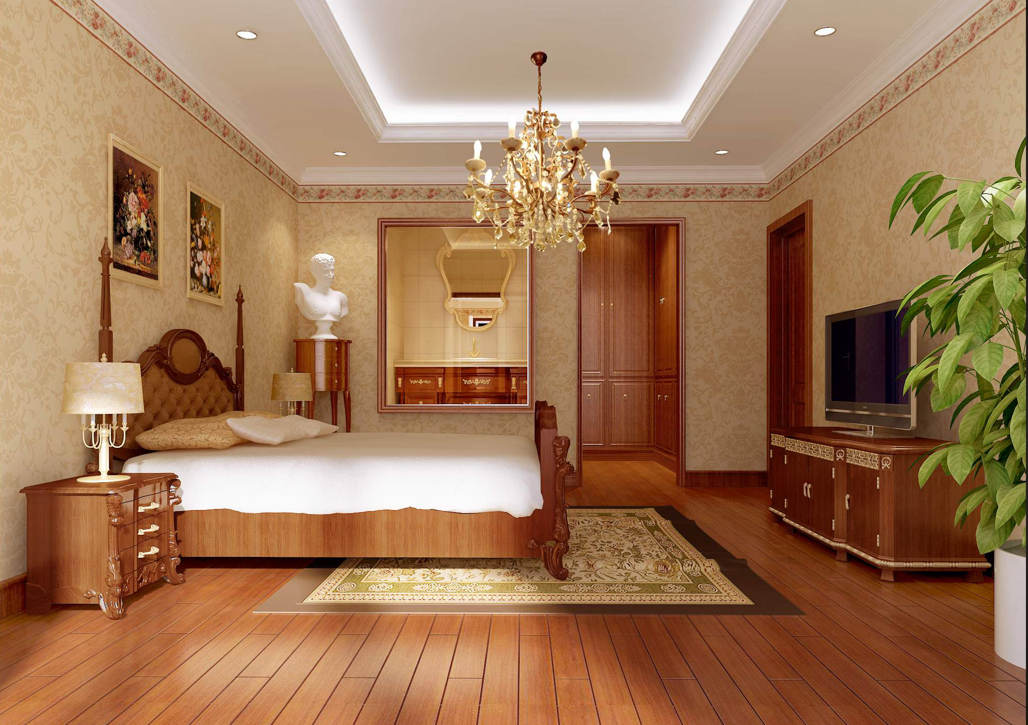 卧室图片来自北京居然元洲装饰有限责任公司在现代都市主义的分享