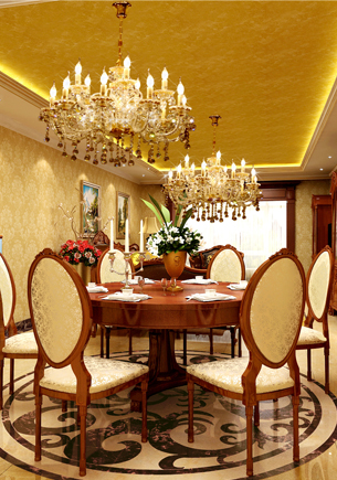 餐厅图片来自北京居然元洲装饰有限责任公司在欧式风格的分享