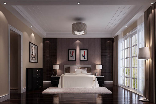 简欧 独栋别墅 高度国际 卧室图片来自高度国际姚吉智在领秀新硅谷 380坪 简欧风格的分享