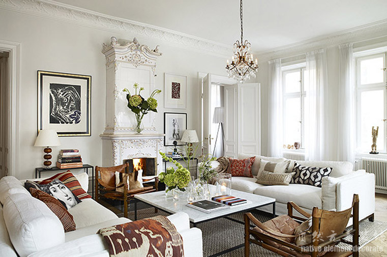 白金假日 北欧 复古 客厅图片来自自然元素装饰在白金假日公寓北欧风的分享