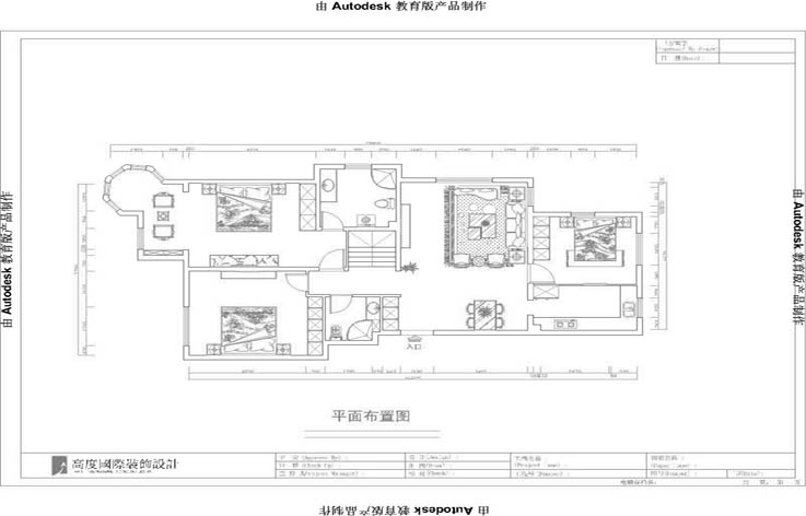 新中式 三居 公寓 高度国际 户型图图片来自高度国际姚吉智在金谷香俊 148坪 新中式风格的分享