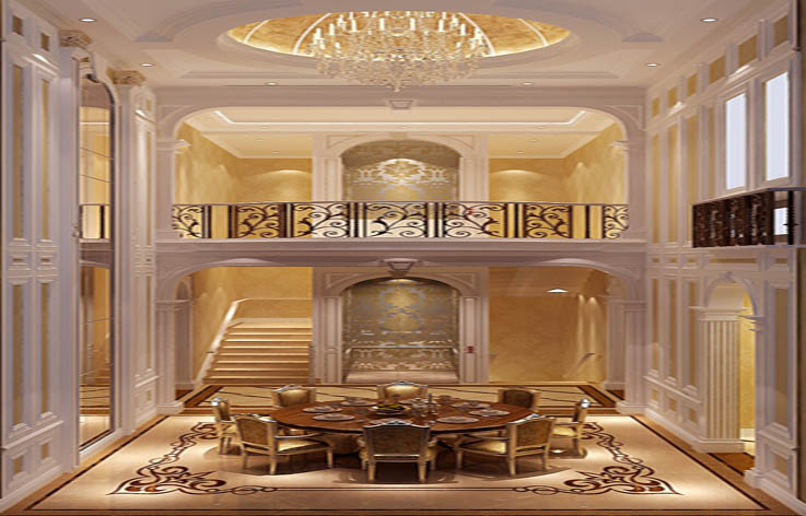 法式 别墅 高度国际 餐厅图片来自高度国际姚吉智在中海尚湖世家 560坪 法式风格的分享