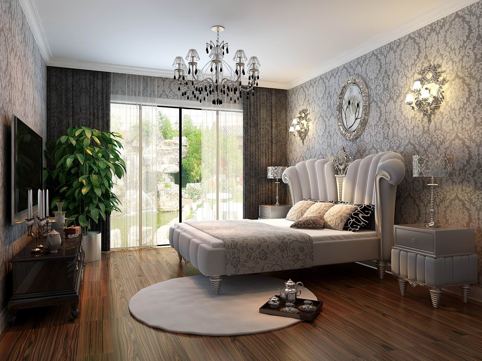 简约 欧式 二居 远洋香奈 卧室图片来自实创装饰上海公司在后奢华欧式风格尽显贵族气质的分享