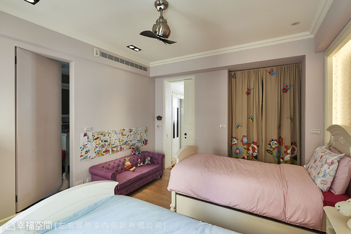美式 简约 三居 白领 卧室图片来自幸福空间在300平 原色温润 美式风情大宅的分享