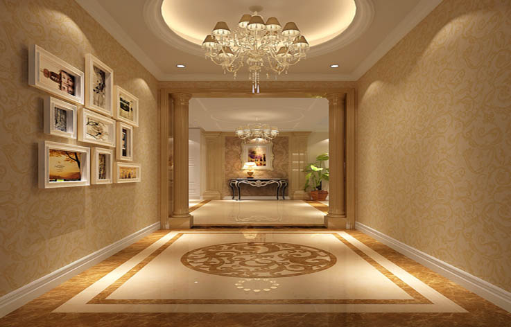 简欧 公寓 平层 高度国际 玄关图片来自高度国际姚吉智在海棠公社 160坪 简欧风格的分享