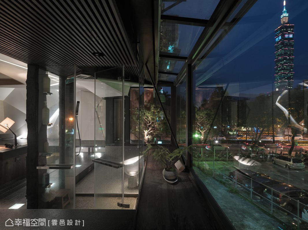 日式禅风 二居 白领 阳台图片来自幸福空间在90平日式禅境包裹前卫浪漫的分享