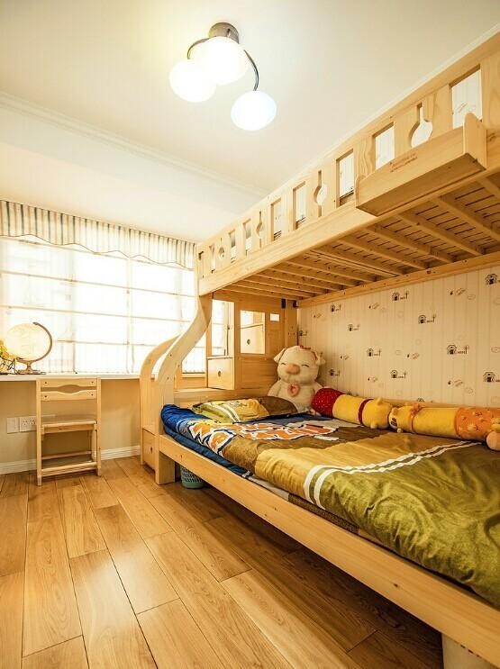 儿童房图片来自北京今朝装饰在80后小资生活美式Loft风格的分享