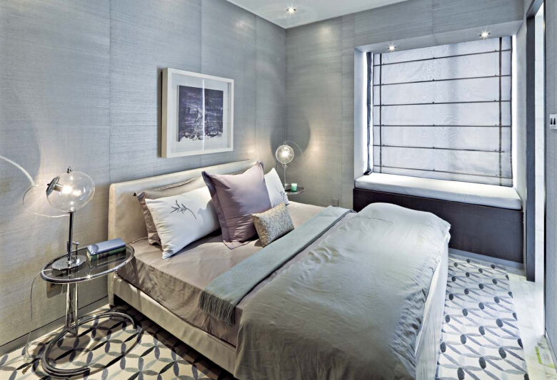 现代简约 卧室图片来自紫禁尚品设计师李擎在紫玉公馆现代简约的分享
