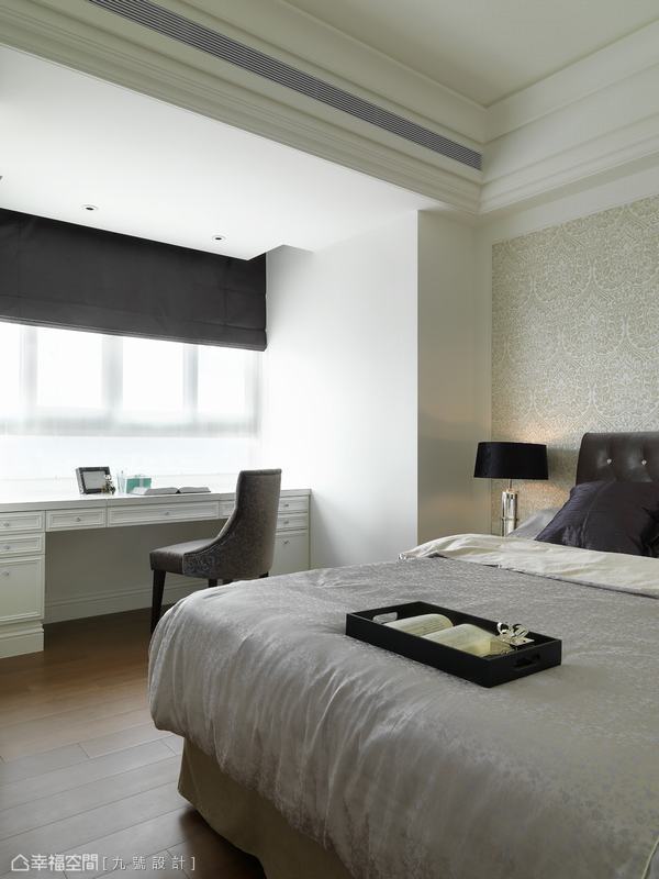 三居 简约 现代 白领 卧室图片来自幸福空间在180平現代古典的分享