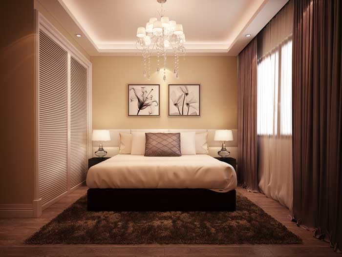 卧室图片来自西安日升装饰在铁建国际城104平米现代简约的分享