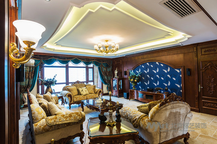 欧式 客厅图片来自北京铭艺-Myart-大飞在紫晶悦城-239m2-古典欧式的分享