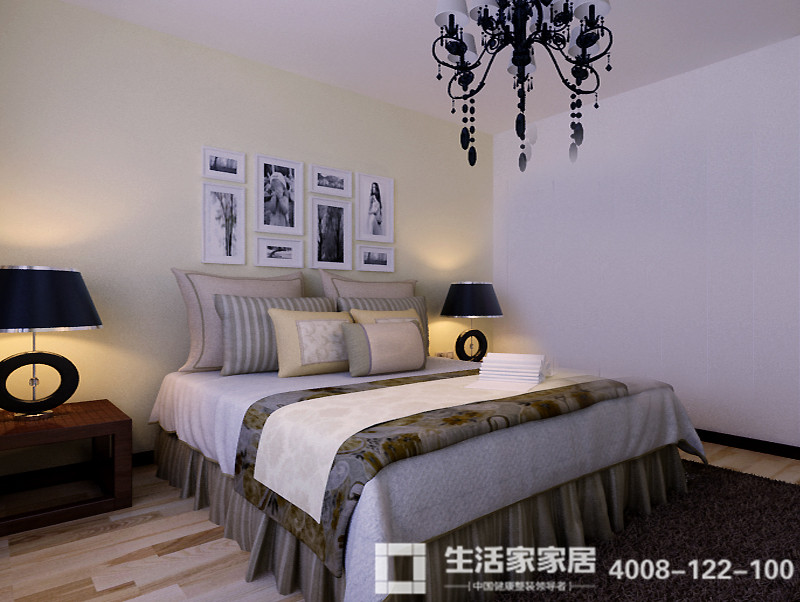 卧室图片来自天津生活家健康整体家装在简约风格的分享