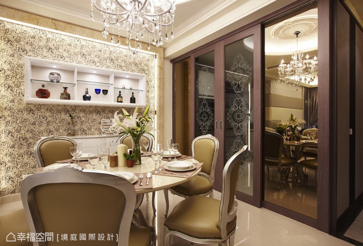 简约 混搭 新古典 小资 餐厅图片来自幸福空间在165平混搭 新古典完美居家的分享