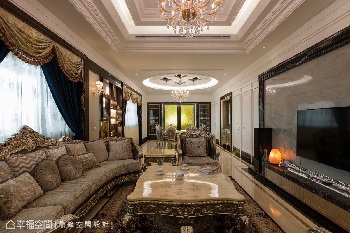 简约 新古典 小资 白领 客厅图片来自幸福空间在340平极致奢华的分享