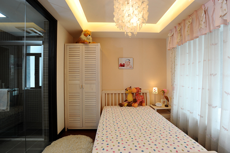 混搭 三居 白领 80后 小资 收纳 卧室图片来自广州生活家家居在现代混搭风格的分享