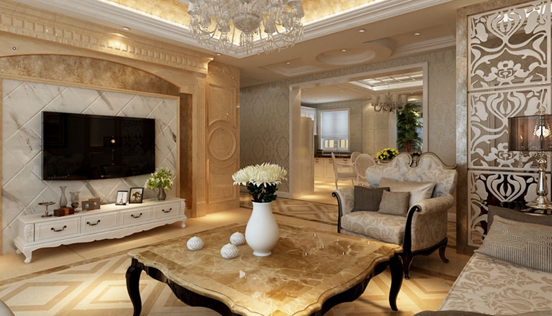 峰上大宅 客厅图片来自峰上大宅装饰长沙在藏珑-欧式风格的分享