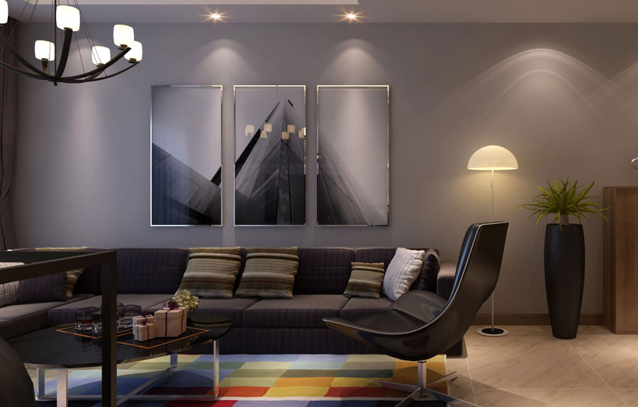 三居 简约 客厅图片来自佳园装饰在未来方舟-现代风格的分享