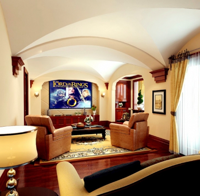 客厅图片来自峰上大宅装饰长沙在中隆国际御玺-混搭风格的分享