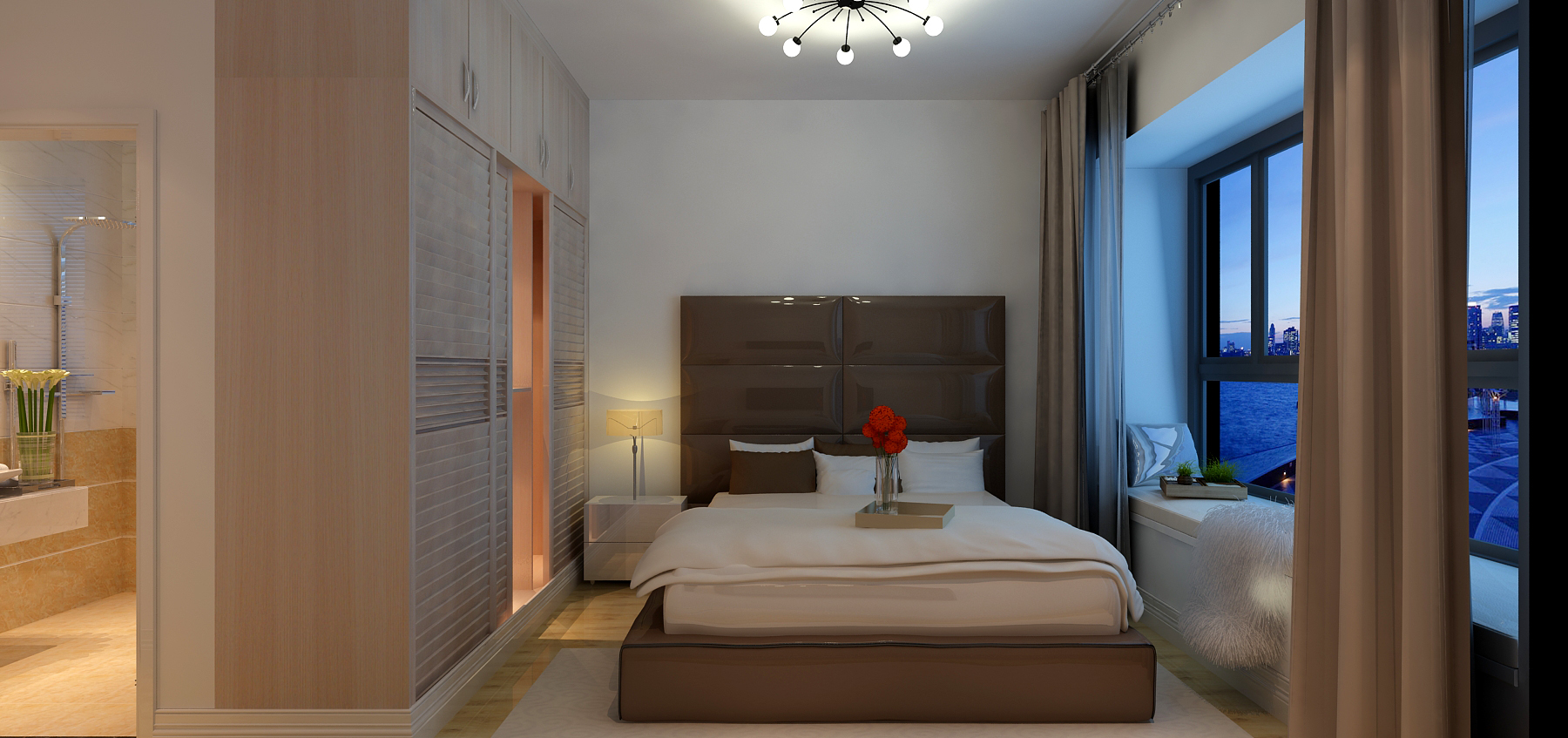 欧式 三居 卧室图片来自佳园装饰在未来方舟-欧式风格的分享