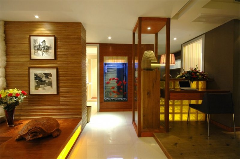 峰上大宅 客厅图片来自峰上大宅装饰长沙在红墅湾-新中式风格的分享