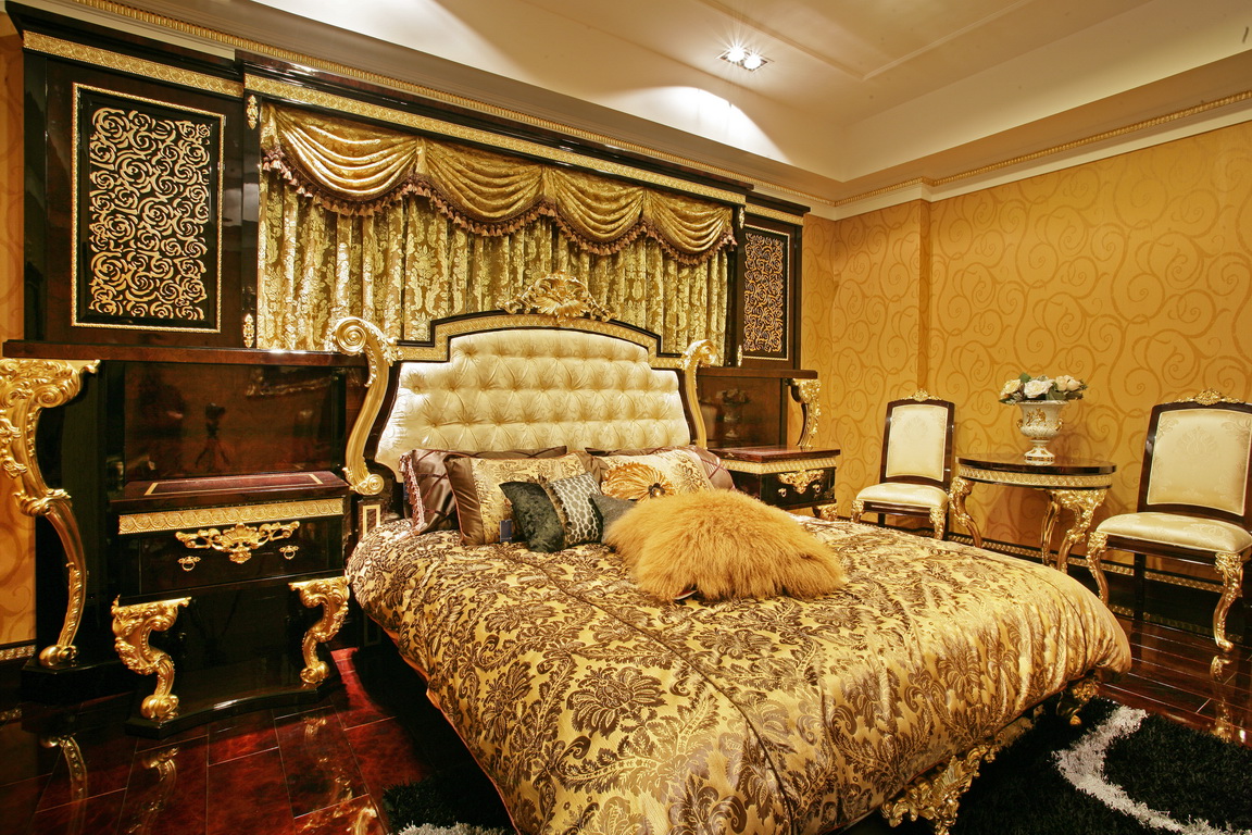 欧式 三居 收纳 小资 卧室图片来自广州生活家家居在梵豪森五宅样品房-英伦世家的分享