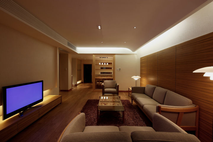 客厅图片来自cdxblzs在美林湾 118平米 现代简约 三室的分享