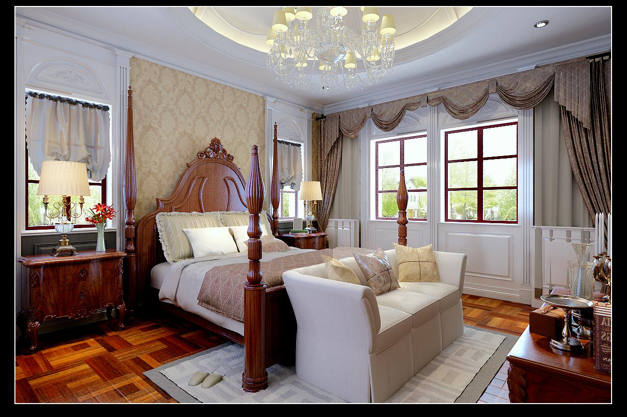 欧式 三居 别墅 收纳 小资 卧室图片来自广州生活家家居在欧式效果欣赏的分享