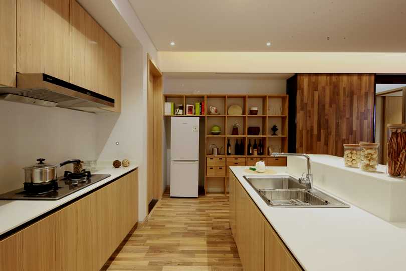 日式 无印良品 两居 小资 厨房图片来自实创装饰上海公司在无印装修风格收纳空间首选的分享