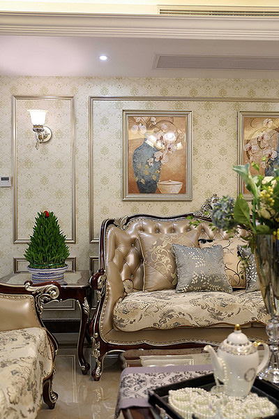 欧式 白领 80后 小资 客厅图片来自实创苗苗在【实创装饰】雅居乐高雅奢华欧式的分享
