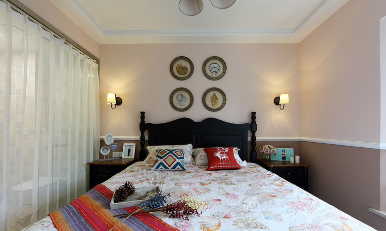 日升装饰 卧室图片来自装修设计芳芳在简单而不平凡 108平简美雅致3居的分享