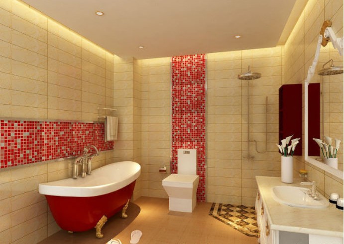 简约 欧式 三居 卫生间图片来自实创装饰上海公司在简欧风格温馨恬静而温馨的分享