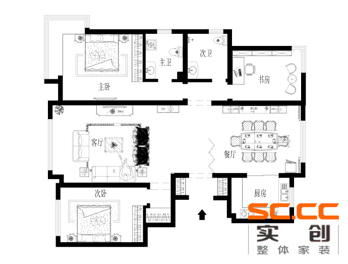 三居 中式风格 碧桂园凤凰 158平米 新房装修 户型图图片来自传承正能量在158平米中式风格效果的分享
