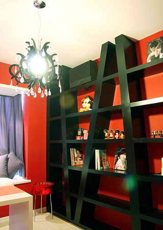 简约 田园 二居 三居 实创 书房图片来自上海实创-装修设计效果图在134平米现代简约舒适风的分享